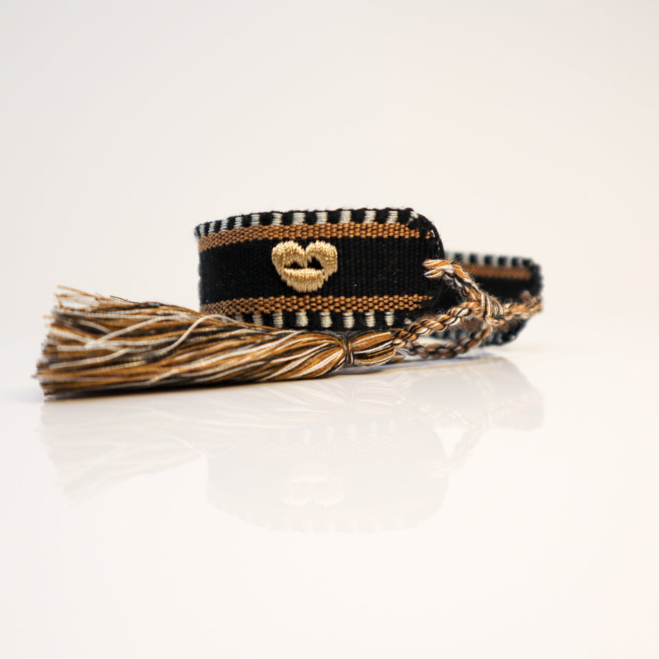 Woven friendship bracelet Indian Style