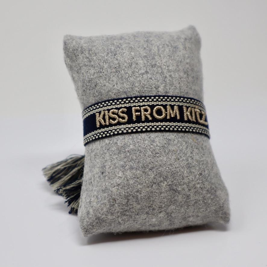 Stoff Armband - Woven KISS-from-KITZ-Bracelet