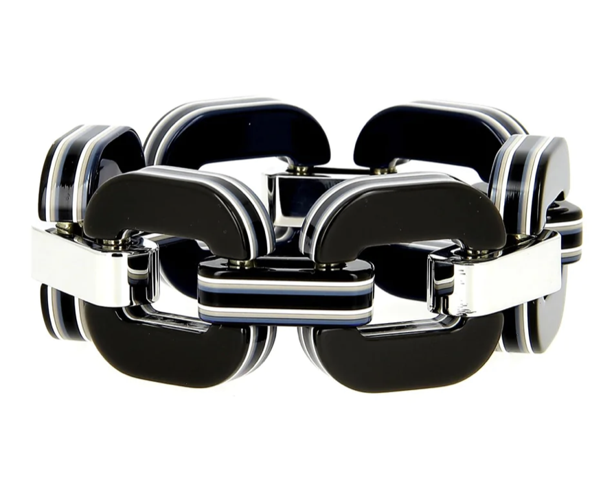 BIG Bracelet X.D. Design M reversible Grey Blue