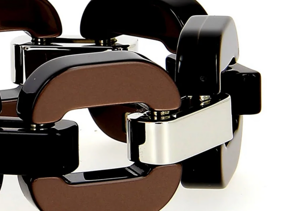 BIG Bracelet X.D. Design M Metallic Smokey brown