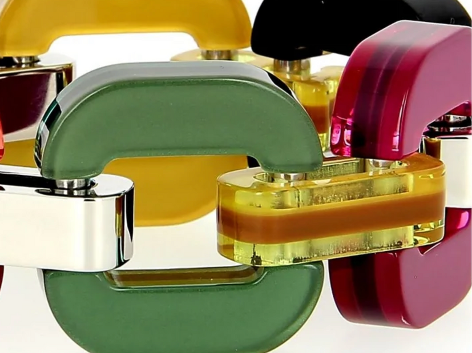 BIG Bracelet X.D. Design M Rainbow Metallic