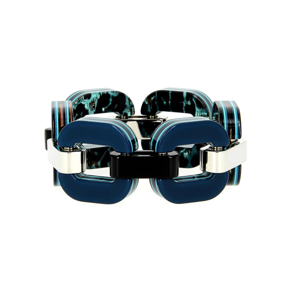 BIG Bracelet X.D. Design reversible Aqua Blue