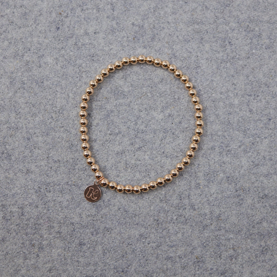 Rosévergoldetes Perlen Armband
