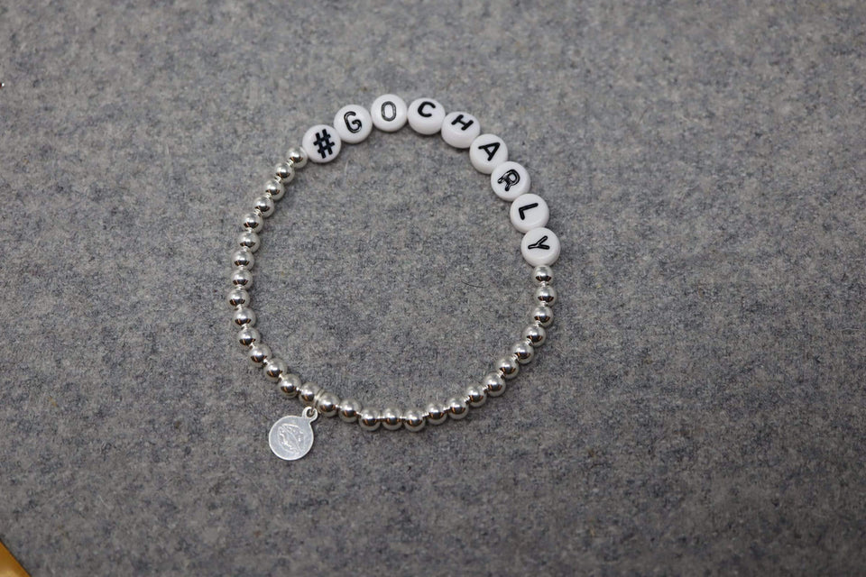 individualisierte Perlen "Initials Armbänder"