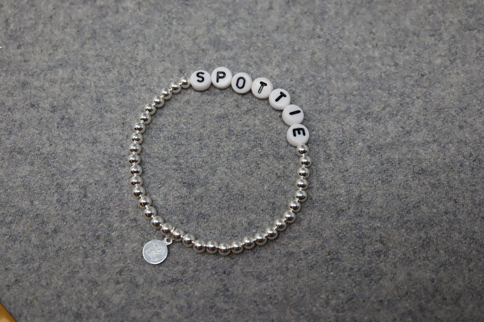 individualisierte Perlen "Initials Armbänder"