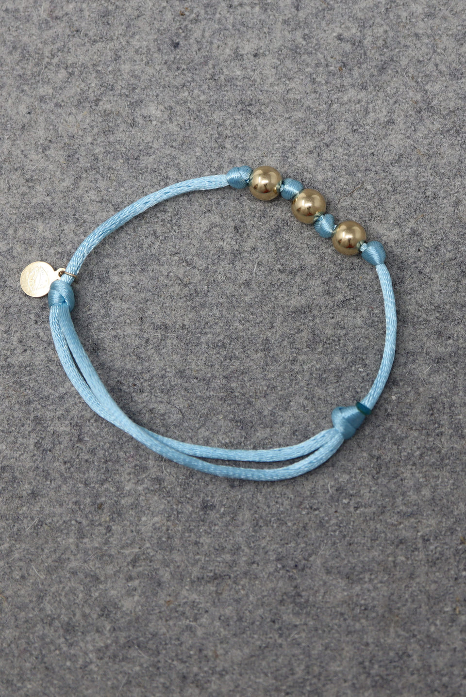 Faith Hope Believe Bandl blau