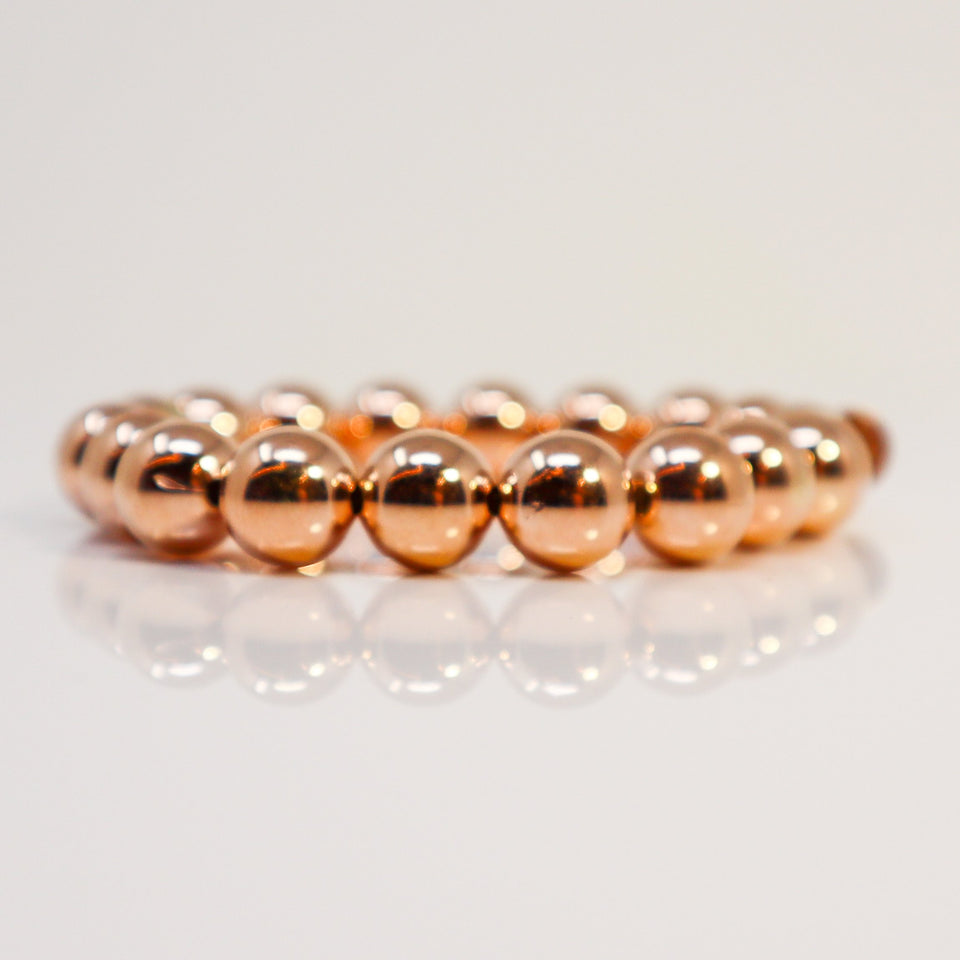 Basic 10 mm beads bracelet