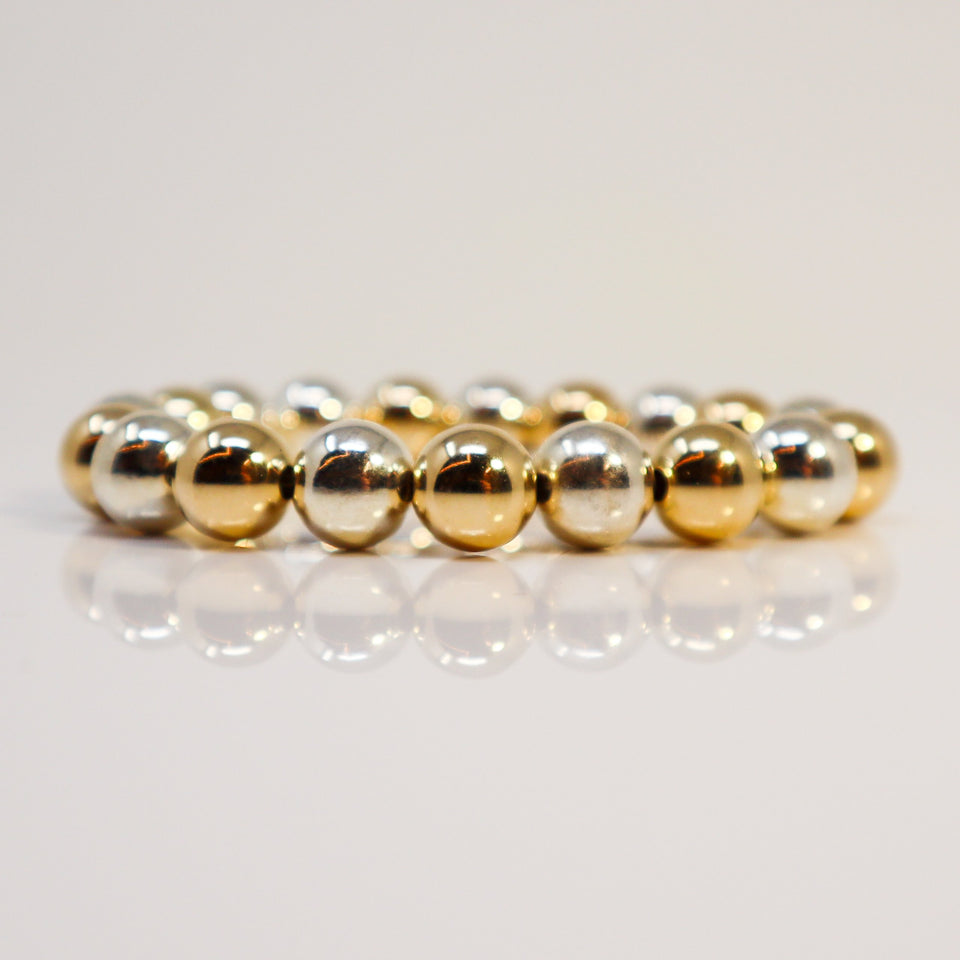 Basic 10 mm beads bracelet