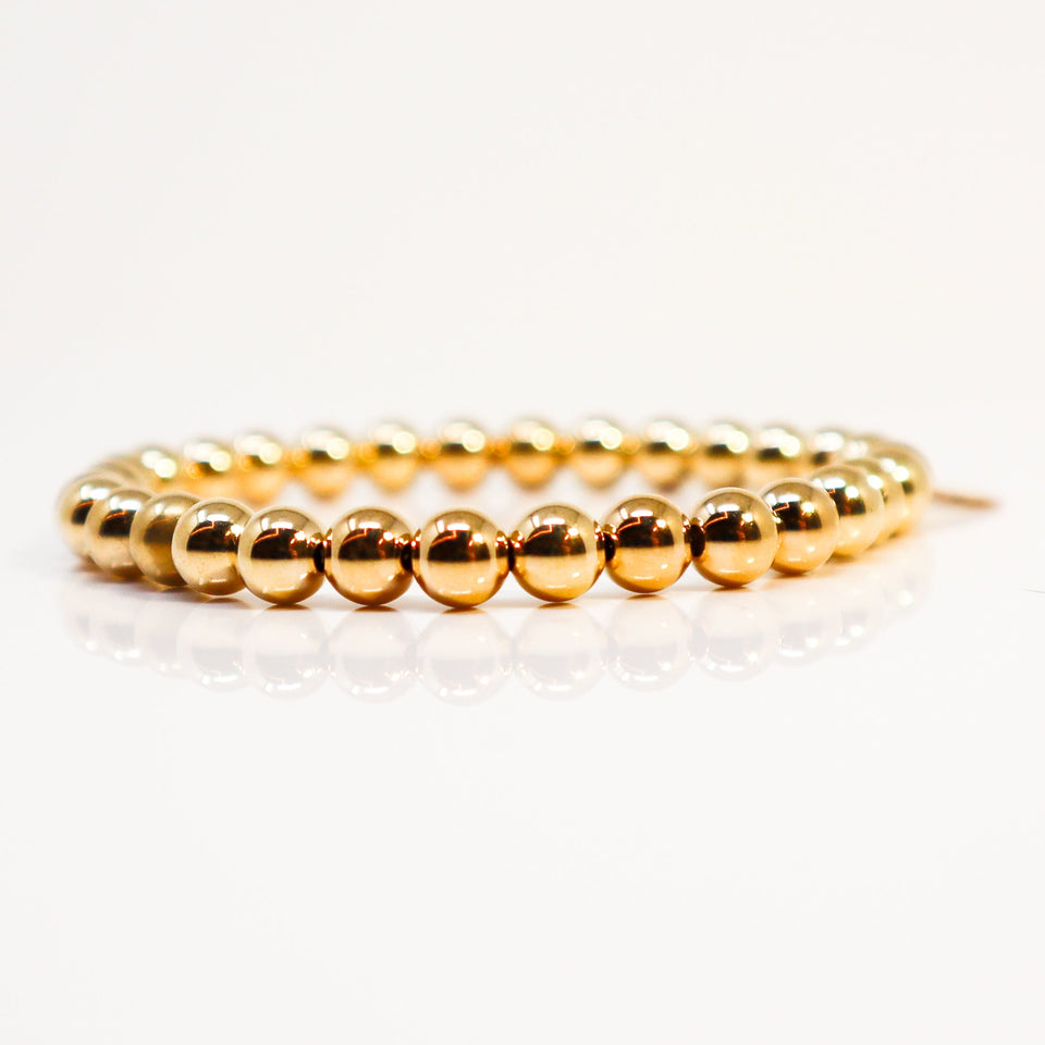 Basic 6 mm beads Bracelet