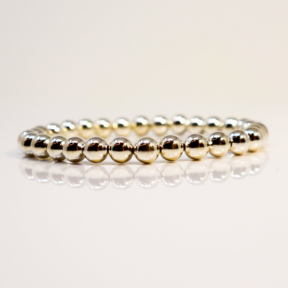 Basic 6 mm beads Bracelet