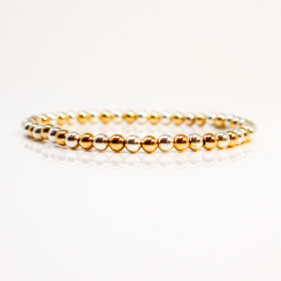 Basic 4 mm beads Bracelet