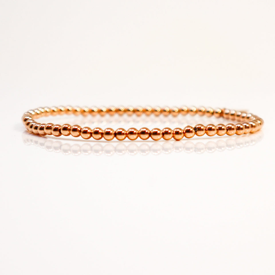 Basic 3 mm beads bracelets