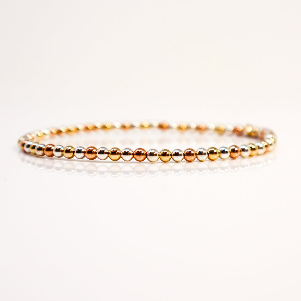 Basic 3 mm beads bracelets