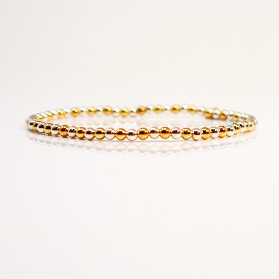 Basic 3 mm beads bracelets