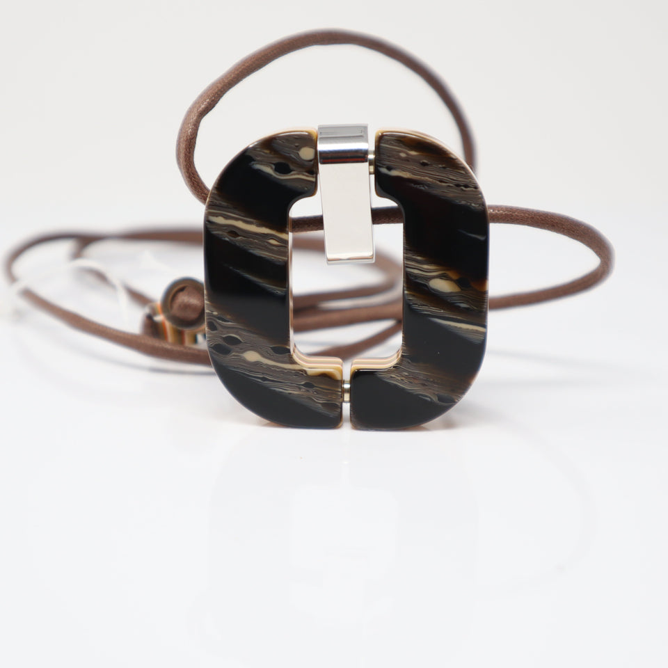 BIG Pendant X.D. Design reversible Marmor braun