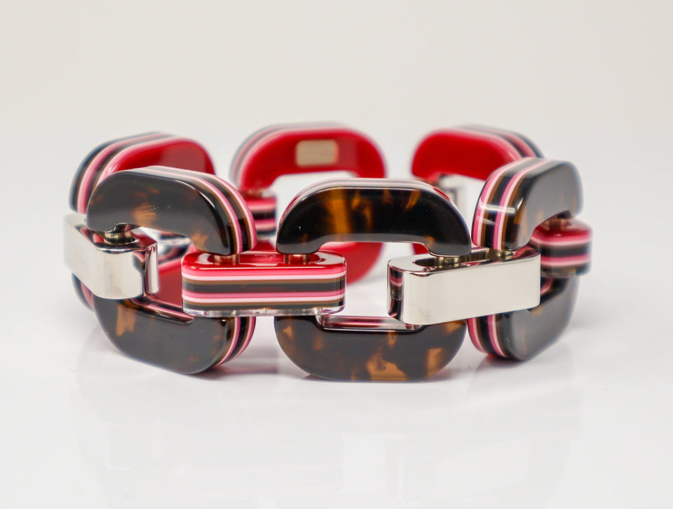 BIG Bracelet X.D. Design M Red Tiger reversible