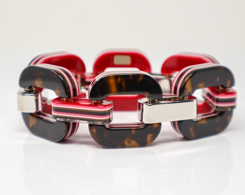 BIG Bracelet X.D. Design M Red Tiger reversible