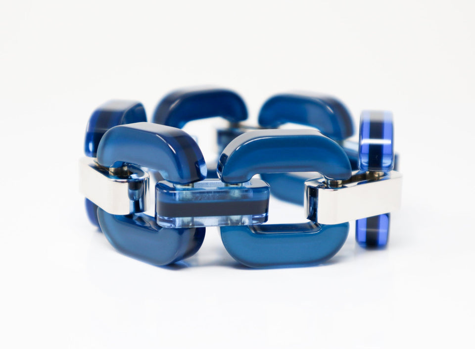 BIG Bracelet X.D. Design L Azure Blue